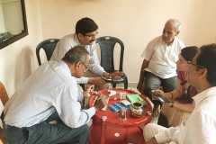 discussion with K.S.Hegde doctors at podambodi house-2016